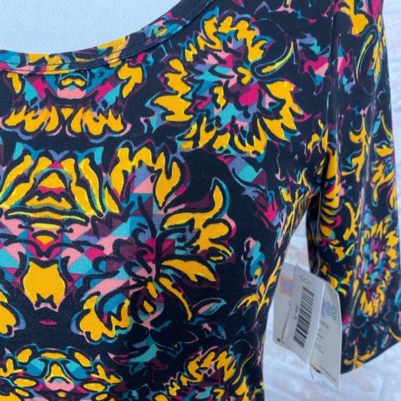 LuLaRoe dark printed maxi dress size S - Picture 3 of 4